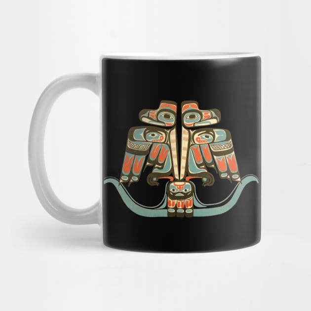 Thunderbird Northwest Native American Indian Haida Tribe Art by twizzler3b